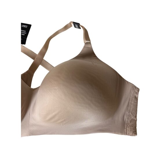 Torrid Curve Bra Size 46 DD Nude Beige Wire-Free‎ Lightly Lined Everyday NWT - Picture 3 of 9
